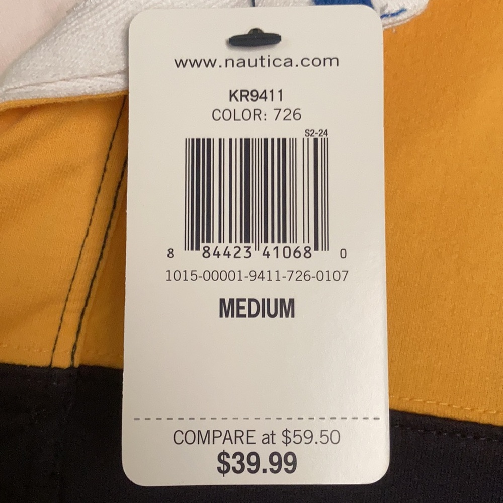 🟡 Nautica Men’s Long-sleeve Collared Dress Shirt (NWT) - Picture 5 of 7